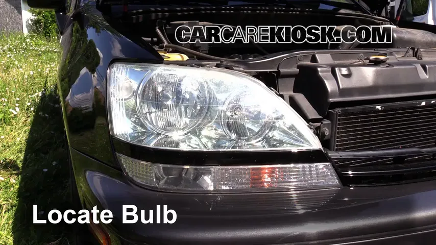 2003 Lexus RX300 3.0L V6 Lights Parking Light (replace bulb)
